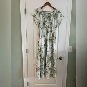 slim fit dress slacks Size M Express Rachel Zoe Gold Mother of Bride Dress – Bridal Sense main image 1